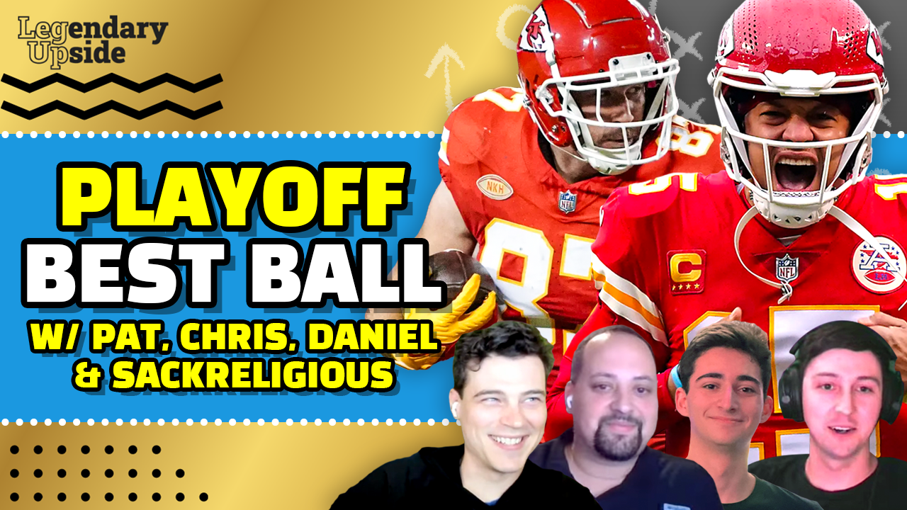 QB/RB Stacking in Playoff Best Ball - Podcast Episode