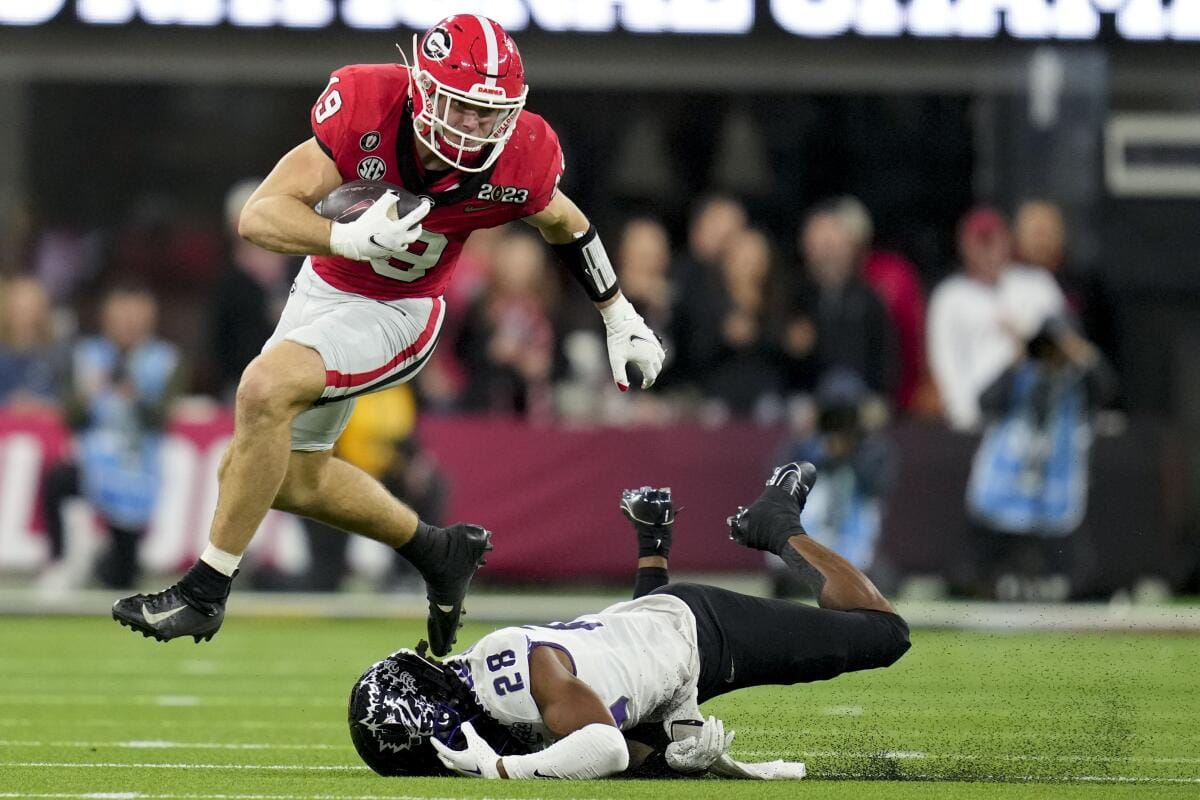 Brock Bowers, YAC King—Rookie TEs Tiers 1-3