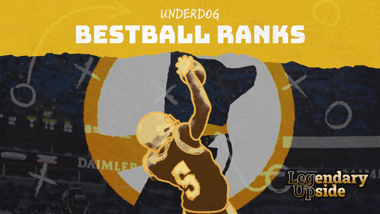 2026 Underdog Big Board Rankings