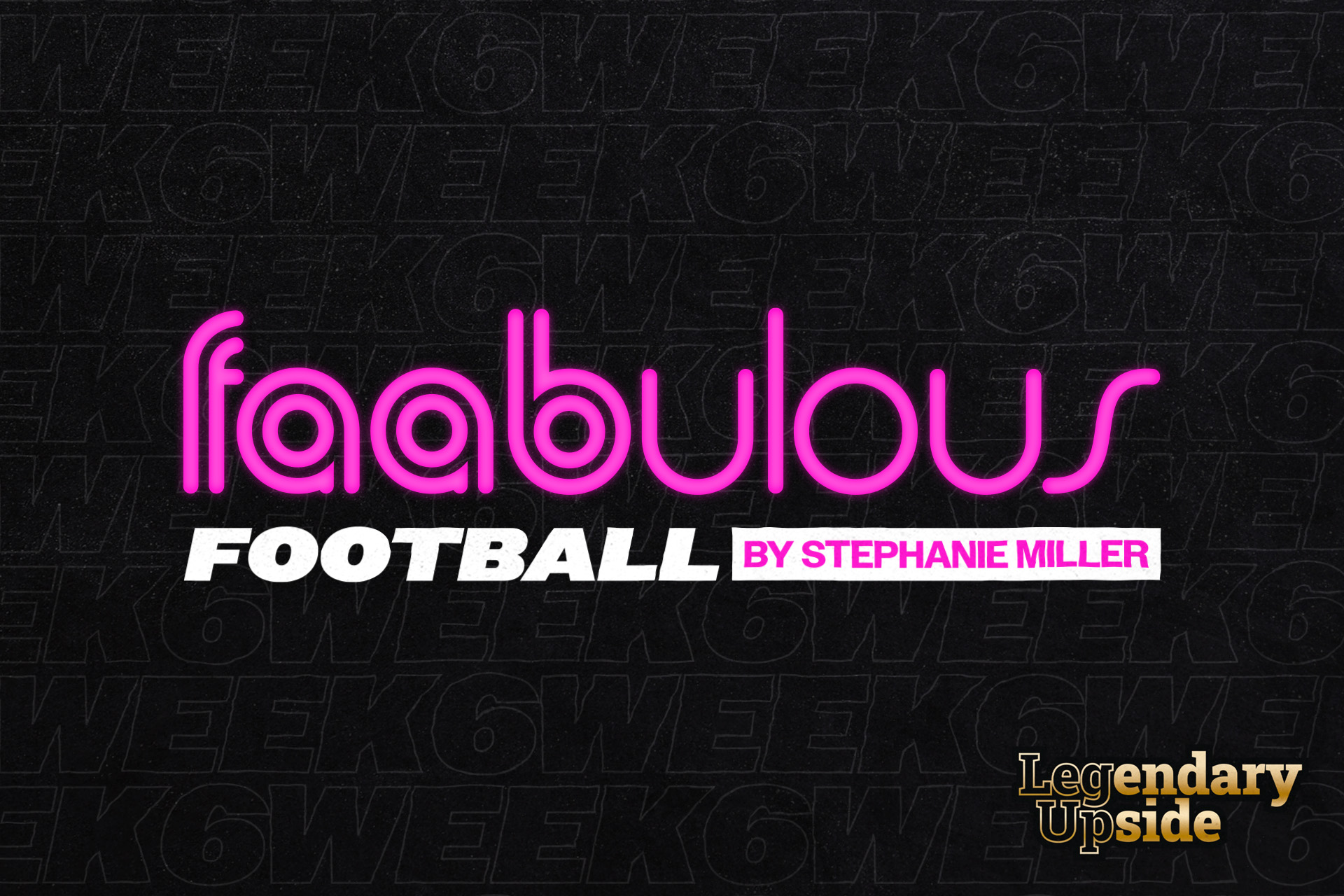 FAABulous Football Week 8: Look Guys No Byes!