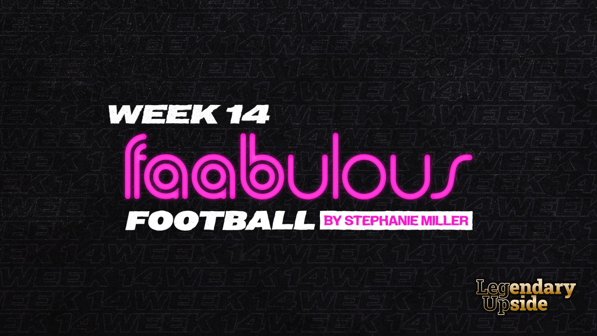 FAABulous Football Week 14: The Waiver Season Finale